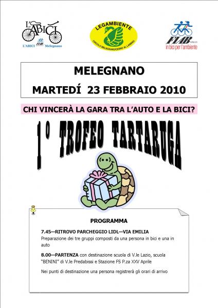 1° TROFEO TARTARUGA A MELEGNANO