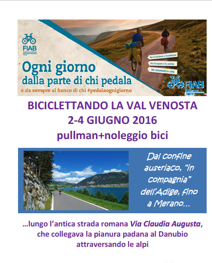 Ciclovacanze 2017 | Val Venosta