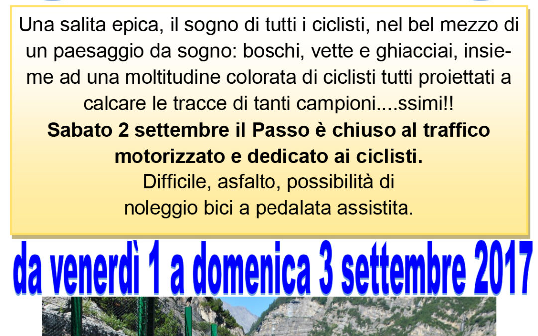 Ciclovacanze 2017 | Stelvio
