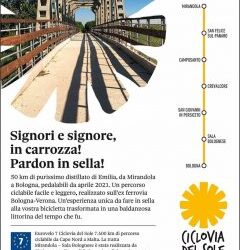 CICLOPISTA DEL SOLE: UN’INAUGURAZIONE