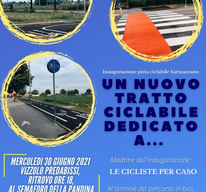 INAUGURAZIONE CICLABILE SARMAZZANO