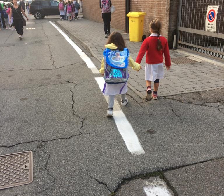 IL PEDIBUS A MELEGNANO: UN’ESPERIENZA IN CRESCITA