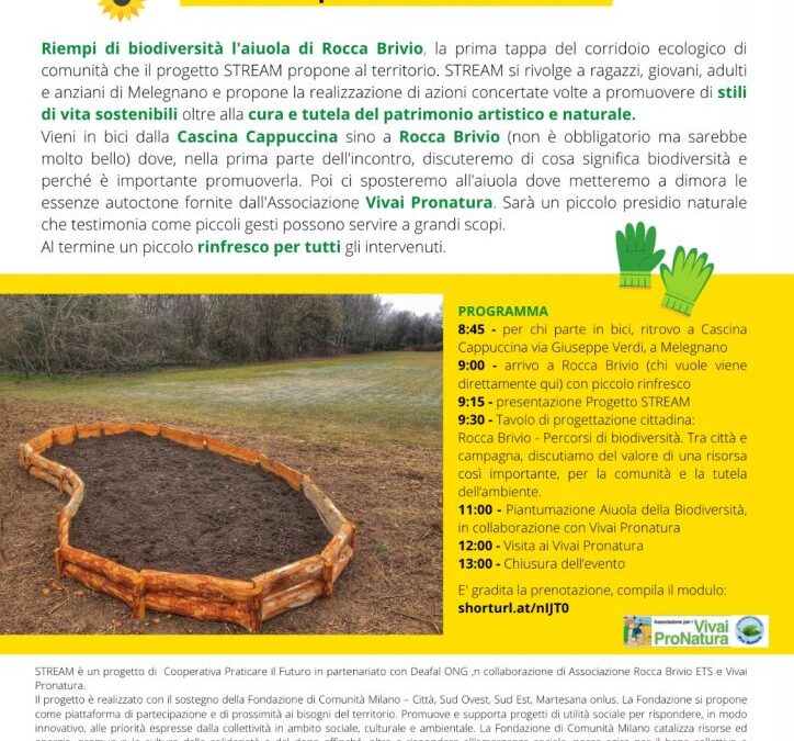 2 APRILE 2022: PERCORSI DI BIODIVERSITA’