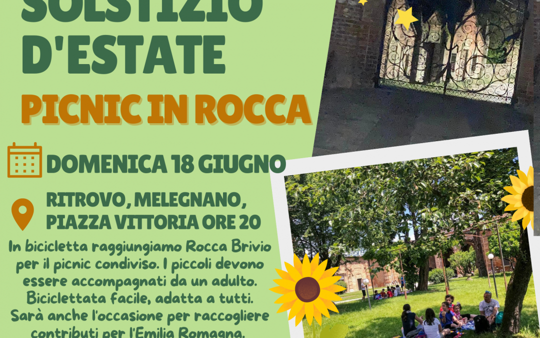 IN BICI PER IL SOLSTIZIO D’ESTATE: PICNIC IN ROCCA