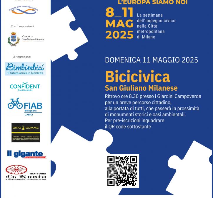 11 MAGGIO: BIMBIMBICI A SAN GIULIANO MILANESE