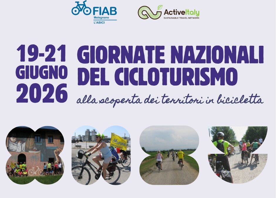 GIORNATE NAZIONALI DEL CICLOTURISMO: IL TERRITORIO VICINO A CASA