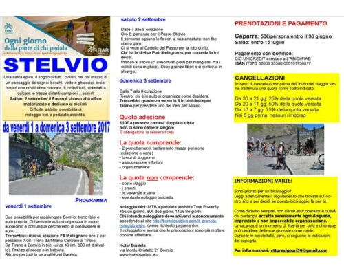 Ciclovacanze 2018 | Stelvio